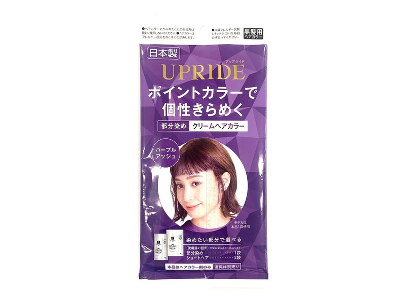 ＵＰＲＩＤＥ　クリームヘアカラー　パープルアッシュ
